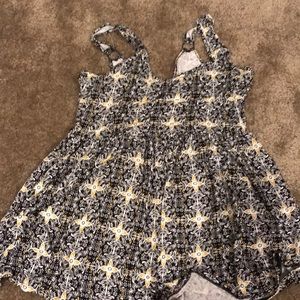 Printed romper